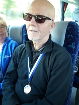 Kiljava. Mitalikin tuli: Erkki Suoranta ja tikkakilpailun palkinto!