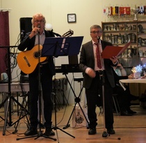 Antero Tiainen ja Pentti Pinola lauloivat hienosti yhdessä aivan kuin Simon&Garfunkel