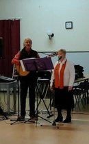 Dueton esittivät Irma Tamminen ja Antero Tiainen