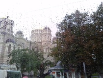 Näkymiä Riikassa sateella elokuu 2014